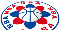 合作伙伴NBA标志：NBA经典红蓝篮球标志